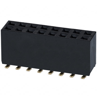 NPPC082KFMS-RC by Sullins Connector Solutions - CONNECTOR HDR 16POS 0.1 GOLD SMD