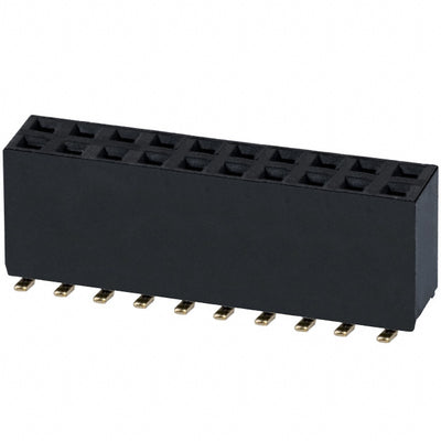 NPPC102KFMS-RC by Sullins Connector Solutions - CONNECTOR HDR 20POS 0.1 GOLD SMD