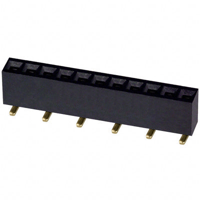 NPPC111KFXC-RC by Sullins Connector Solutions - CONNECTOR HDR 11POS 0.1 GOLD SMD