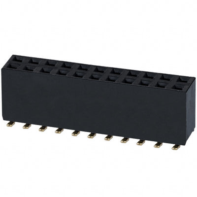 NPPC112KFMS-RC by Sullins Connector Solutions - CONNECTOR HDR 22POS 0.1 GOLD SMD