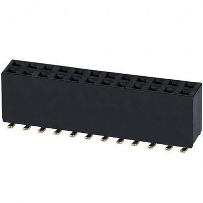 NPPC122KFMS-RC by Sullins Connector Solutions - CONNECTOR HDR 24POS 0.1 GOLD SMD