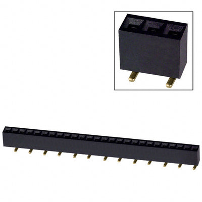 NPPC261KFXC-RC by Sullins Connector Solutions - CONNECTOR HDR 26POS 0.1 GOLD SMD