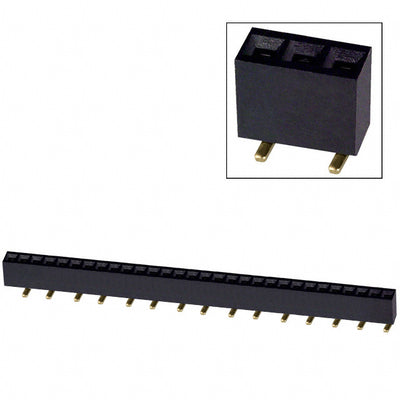 NPPC301KFXC-RC by Sullins Connector Solutions - CONNECTOR HDR 30POS 0.1 GOLD SMD