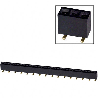 NPPC311KFXC-RC by Sullins Connector Solutions - CONNECTOR HDR 31POS 0.1 GOLD SMD
