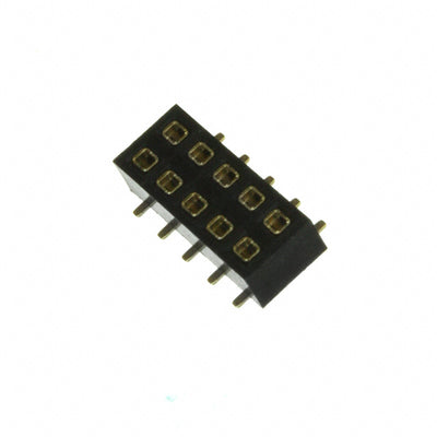 NPPN052GFNP-RC by Sullins Connector Solutions - CONNECTOR HDR 10POS 0.079 GOLD SMD