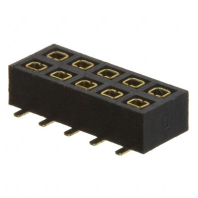 NPPN052GHNP-RC by Sullins Connector Solutions - CONNECTOR HDR 10POS 0.079 GOLD SMD