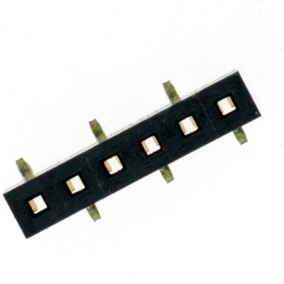 NPPN061BFLC-RC by Sullins Connector Solutions - CONNECTOR HDR 6POS 0.079 GOLD SMD
