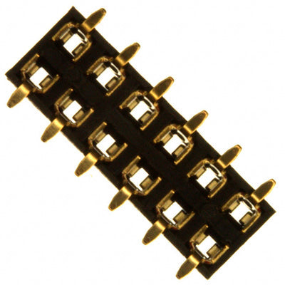 NPPN062FFKP-RC by Sullins Connector Solutions - CONNECTOR HDR 12POS 0.079 GOLD SMD