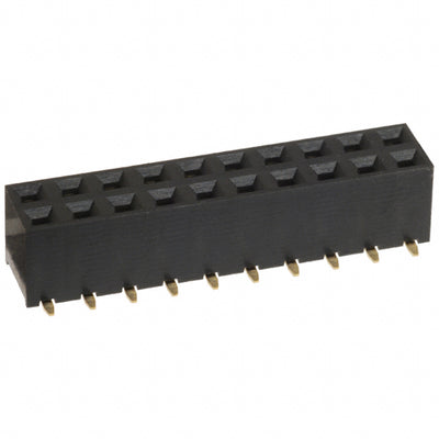 NPPN102FFKS-RC by Sullins Connector Solutions - CONNECTOR HDR 20POS 0.079 GOLD SMD