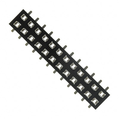 NPPN122GFNP-RC by Sullins Connector Solutions - CONNECTOR HDR 24POS 0.079 GOLD SMD