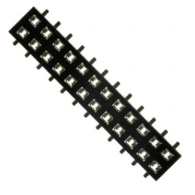 NPPN122GHNP-RC by Sullins Connector Solutions - CONNECTOR HDR 24POS 0.079 GOLD SMD