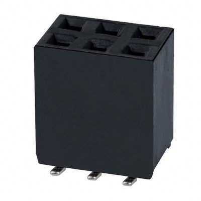 NPTC032KFMS-RC by Sullins Connector Solutions - CONNECTOR HDR 6POS 0.1 TIN SMD