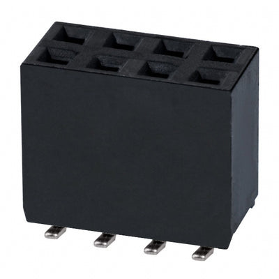 NPTC042KFMS-RC by Sullins Connector Solutions - CONNECTOR HDR 8POS 0.1 TIN SMD