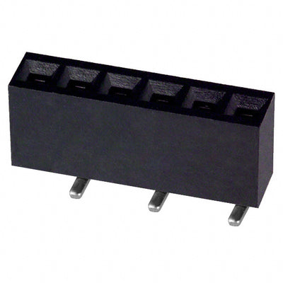 NPTC061KFXC-RC by Sullins Connector Solutions - CONNECTOR HDR 6POS 0.1 TIN SMD