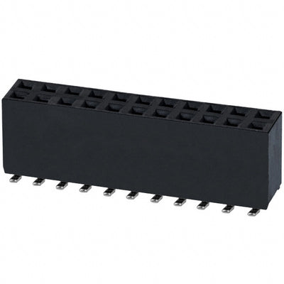 NPTC112KFMS-RC by Sullins Connector Solutions - CONNECTOR HDR 22POS 0.1 TIN SMD