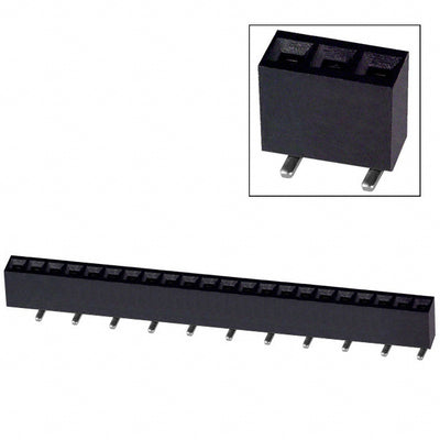 NPTC221KFXC-RC by Sullins Connector Solutions - CONNECTOR HDR 22POS 0.1 TIN SMD