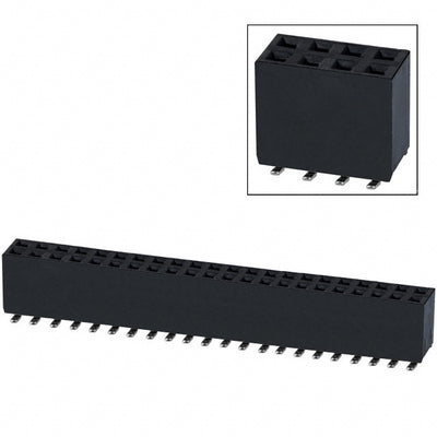NPTC222KFMS-RC by Sullins Connector Solutions - CONNECTOR HDR 44POS 0.1 TIN SMD