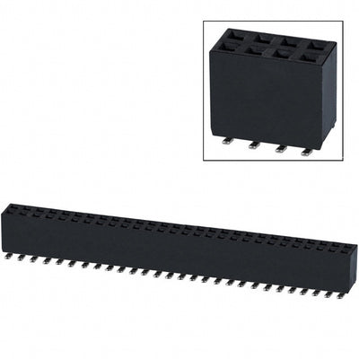 NPTC282KFMS-RC by Sullins Connector Solutions - CONNECTOR HDR 56POS 0.1 TIN SMD