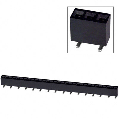 NPTC311KFXC-RC by Sullins Connector Solutions - CONNECTOR HDR 31POS 0.1 TIN SMD