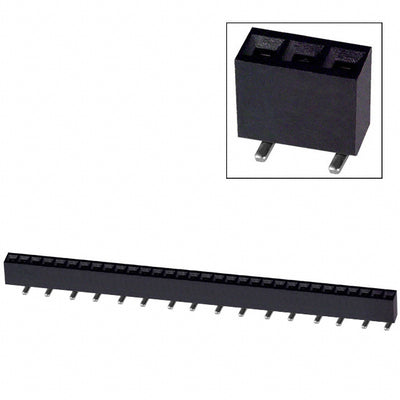 NPTC321KFXC-RC by Sullins Connector Solutions - CONNECTOR HDR 32POS 0.1 TIN SMD