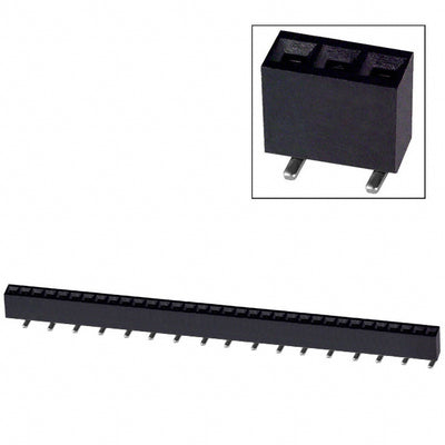 NPTC341KFXC-RC by Sullins Connector Solutions - CONNECTOR HDR 34POS 0.1 TIN SMD