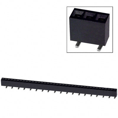 NPTC381KFXC-RC by Sullins Connector Solutions - CONNECTOR HDR 38POS 0.1 TIN SMD