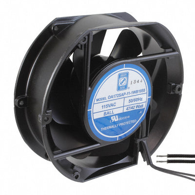 OA172SAP-11-1WB1855 by Orion Fans - FAN AXIAL 172X51MM 115VAC WIRE