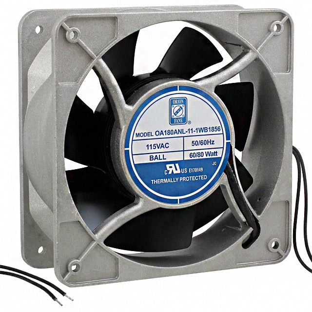 OA180ANL-11-1WB1856 by Orion Fans - FAN AXIAL 180X65MM 115VAC WIRE