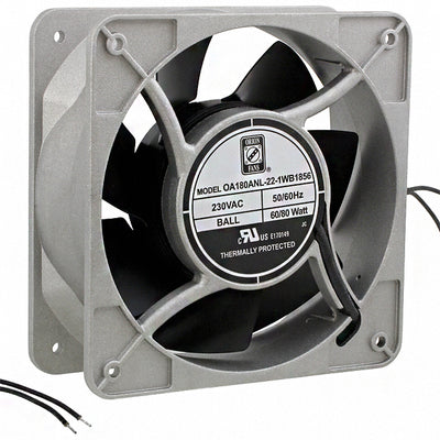 OA180ANL-22-1WB1856 by Orion Fans - FAN AXIAL 180X65MM 230VAC WIRE