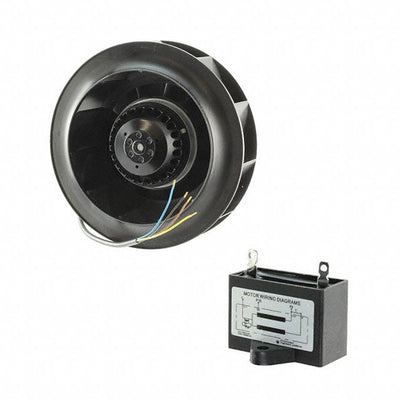 OAB220-22-1 by Orion Fans - FAN IMP MTRZD 220X71 230V W/CAP