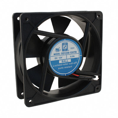 OD1238-12HTB by Orion Fans - FAN AXIAL 120X38.5MM 12VDC TERM