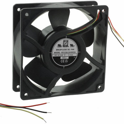 OD1238-24HB02A by Orion Fans - FAN AXIAL 120X38MM 24VDC WIRE