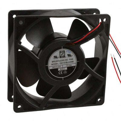 OD1238-24MB by Orion Fans - FAN AXIAL 120X38MM 24VDC WIRE