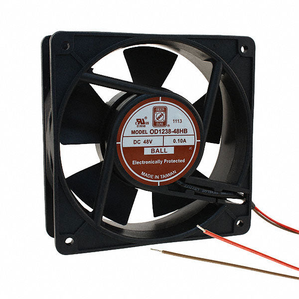 OD1238-48HB by Orion Fans - FAN AXIAL 120X38MM 48VDC WIRE