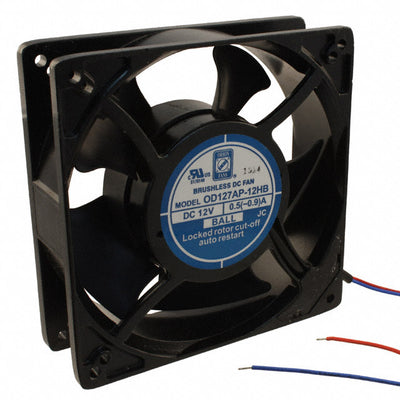 OD127AP-12HB by Orion Fans - FAN AXIAL 127X38.5MM 12VDC WIRE