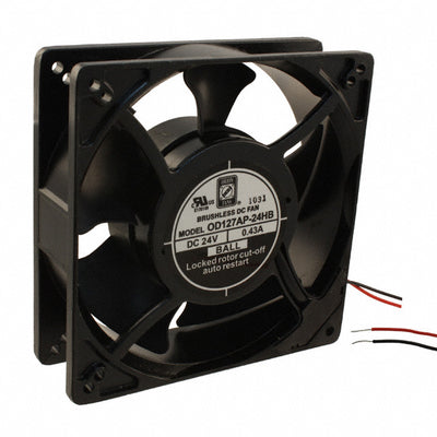 OD127AP-24HB by Orion Fans - FAN AXIAL 127X38.5MM 24VDC WIRE