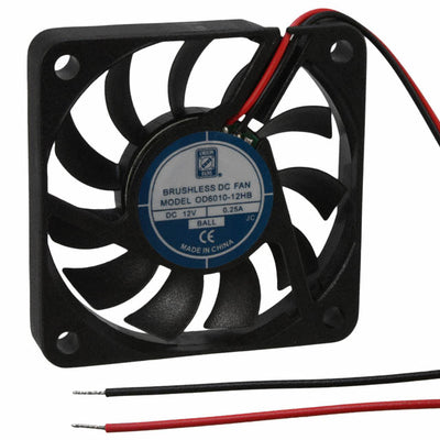OD6010-12HB by Orion Fans - FAN AXIAL 60X10.5MM 12VDC WIRE