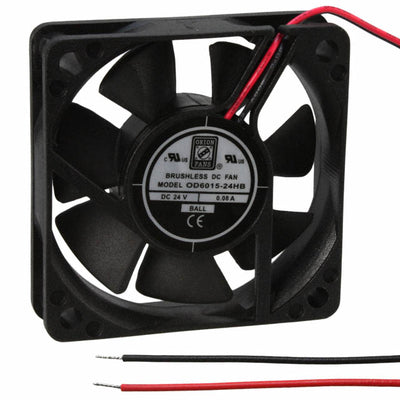 OD6015-24HB by Orion Fans - FAN AXIAL 60X15MM 24VDC WIRE