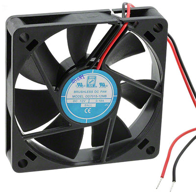OD7015-12MB by Orion Fans - FAN AXIAL 70X15.5MM 12VDC WIRE