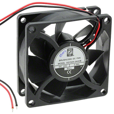 OD7025-24HHB by Orion Fans - FAN AXIAL 70X25MM 24VDC WIRE