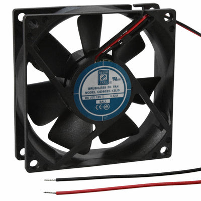 OD8025-12LB by Orion Fans - FAN AXIAL 80X25MM 12VDC WIRE