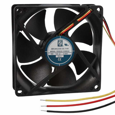 OD9225-12HB02A by Orion Fans - FAN AXIAL 92.5X25MM 12VDC WIRE