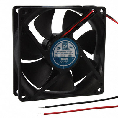 OD9225-12LB by Orion Fans - FAN AXIAL 92.5X25MM 12VDC WIRE