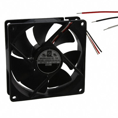 OD9225-24HB01A by Orion Fans - FAN AXIAL 92.5X25MM 24VDC WIRE