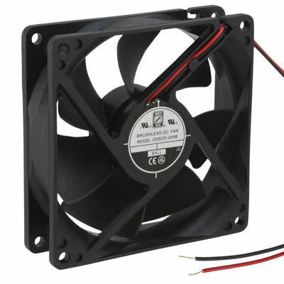 OD9225-24HB by Orion Fans - FAN AXIAL 92.5X25MM 24VDC WIRE