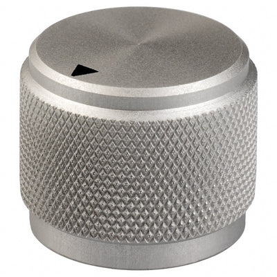 OEDA-75-1-6 by Kilo International - KNOB KNURLED 0.125"" METAL