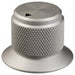 OESA-63-1-6 by Kilo International - KNOB KNURLED W/SKRT 0.125"" METAL