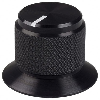 OESL-63-2-5 by Kilo International - KNOB KNURLED W/SKRT 0.250"" METAL