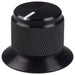 OESL-63-4-6 by Kilo International - KNOB KNURLED W/SKRT 0.125"" METAL