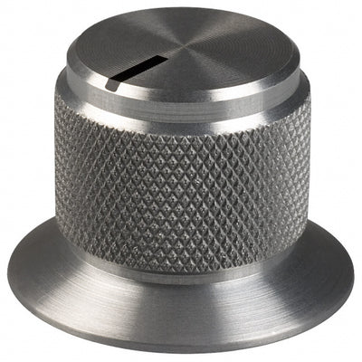 OESL-63-3-5 by Kilo International - KNOB KNURLED W/SKRT 0.250"" METAL